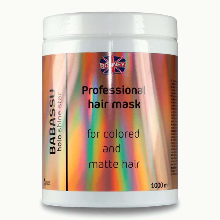 RONNEY HoLo Shine Star Babassu Oil Maska do włosów 1000 ml RCH 00150