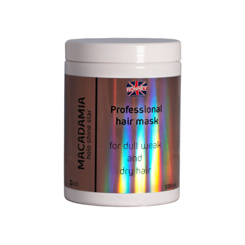 RONNEY HoLo Shine Star Macadamia Maska do włosów 1000 ml RCH 00147