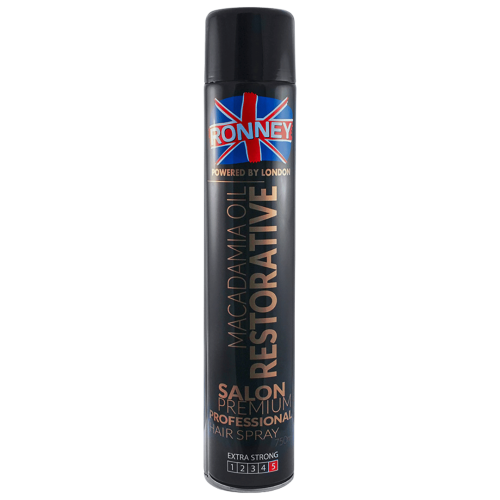 RONNEY Lakier do włosów Macadamia Oil RESTORATIVE