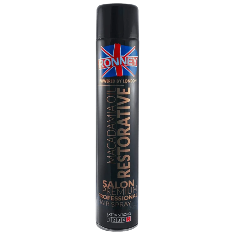 RONNEY Lakier do włosów Macadamia Oil RESTORATIVE