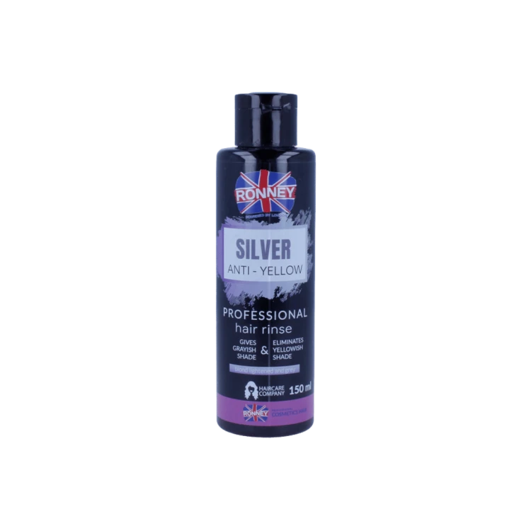 RONNEY Professional Płukanka - SILVER ANTI-YELLOW 150 ml