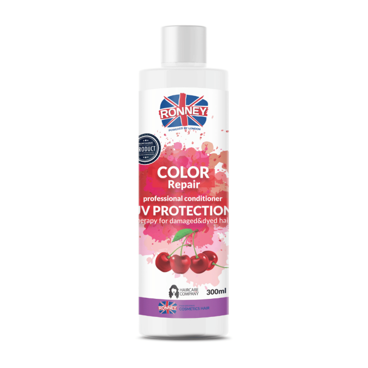 RONNEY Professional Odżywka Color Repair Cherry UV Protection 300 ml