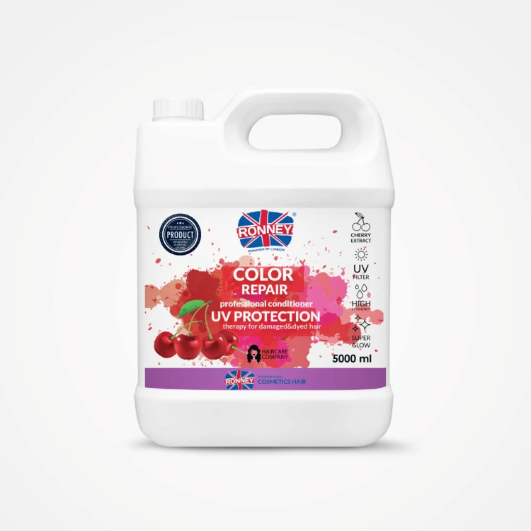RONNEY Professional Odżywka Color Repair Cherry UV Protection 5000 ml