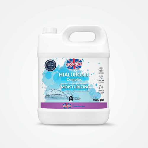 RONNEY HIALURONIC MOISTURIZING ODŻYWKA NAWILŻAJĄCA DO WŁOSÓW SUCHYCH 5000ML