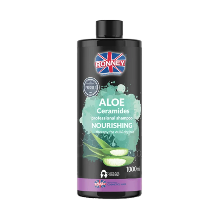 RONNEY Professional Szampon Nourshing Aloe Ceramides 1000 ml RCH 00101