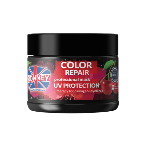 RONNEY Professional Maska do włosów Color Repair Cherry UV Protection 300 ml RCH 00093