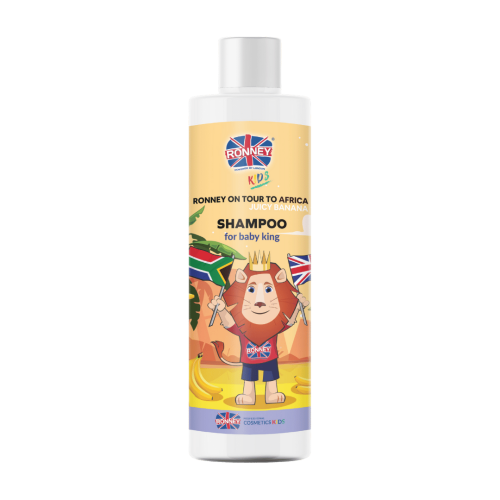 RONNEY Dla dzieci TO AFRICA - Delikatny Szampon BANANOWY 300 ml