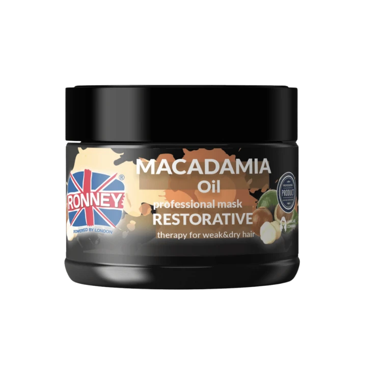 RONNEY Professional Maska do włosów Macadamia Oil Restorative Therapy 300 ml RCH 00080