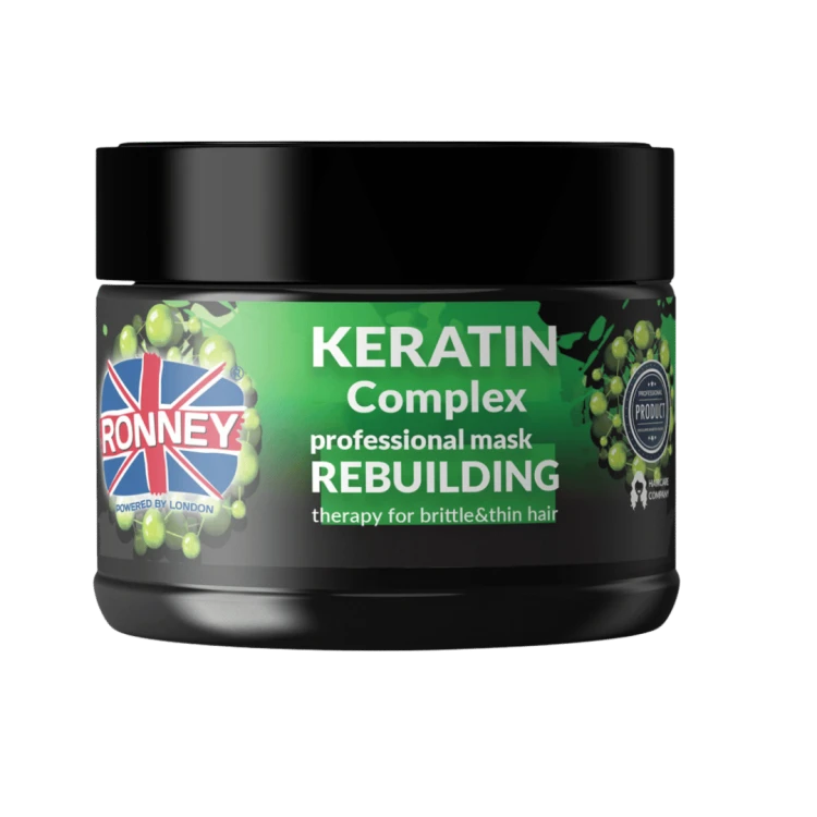 RONNEY Professional Maska do włosów Keratin Complex Rebuilding Therapy 300 ml RCH 00078