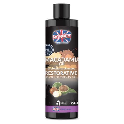 RONNEY Professional Szampon Macadamia Oil Restorative Therapy 300 ml RCH 00072