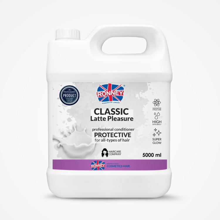 RONNEY Professional Odżywka Classic Latte Pleasure Protective 5000 ml RCH 00067