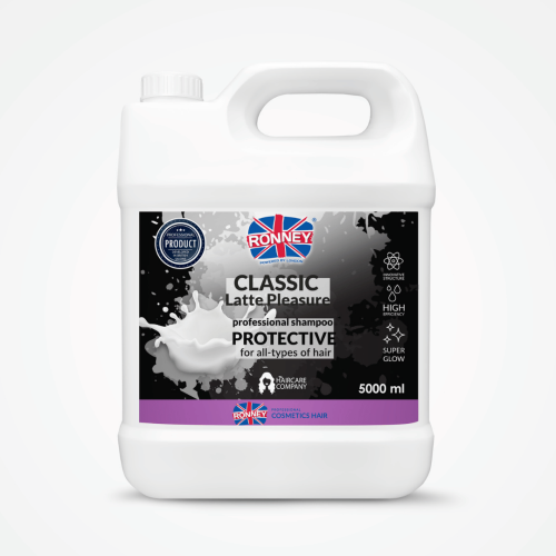 RONNEY Professional Szampon Classic Latte Pleasure Protective 5000 ml RCH 00066