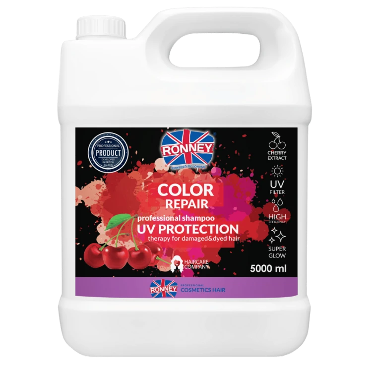 RONNEY Professional Szampon Color Protect Cherry Frafrance 5000 ml RCH 00054