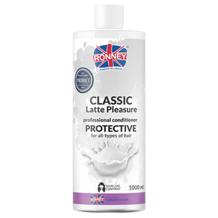 RONNEY Professional Odżywka Classic Latte Pleasure Protective 1000 ml