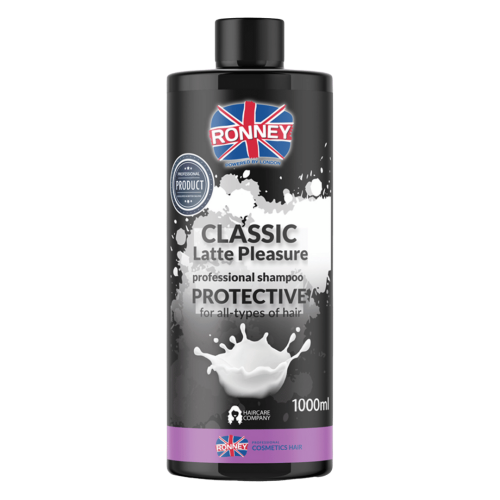 RONNEY Professional Szampon Classic Latte Pleasure Protective 1000 ml RCH 00027