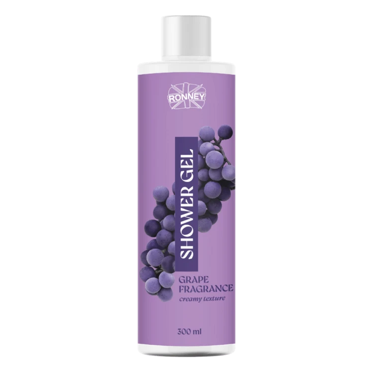 RONNEY Żel pod prysznic WINOGRONO 300 ml