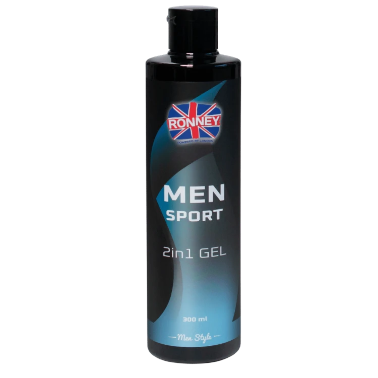 RONNEY Professional MEN 2in1 Szampon i żel pod prysznic SPORT 300ml